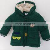 2016 Baby Boys Green ''flying Coat'' Faux Fur Inner Padded Coat for Winter thumbnail-1