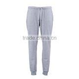 Gray Plain Cotton Pique Joggers Men Sport Trousers Custom Design thumbnail-4