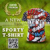 Wholesale OEM Sportswear Men's Crew Neck Quick Dry Fabric Tshirt thumbnail-2