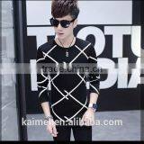 100%cotton Wholesale Crew-neck Man Sweatshirt no Hood thumbnail-3