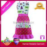 Bulk Wholesale Flower Logo Printed Cheap Custom Aprons thumbnail-1