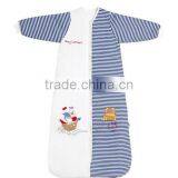 China Applique Wearable Cotton Wholesale Animal Baby Sleeping Bag With Sleeves thumbnail-5