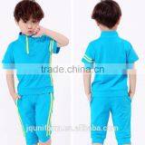 Primary Student Summer School Uniform Kids' Sports PE Knit thumbnail-2
