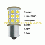 Automotive Bulbs Light LED 5050SMD BA15S Flat Foot Bronze Head Low Light - Declining thumbnail-2