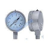 4 Inch with 1/2 connector bottom welding stainless steel pressure gauge