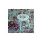 Hand Painted Stool thumbnail-1