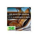 GB 8410 Car Fire Test / Flame Test GB / T 8627 GB / T 20285