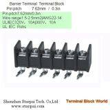 Barrier Terminal Block High Power Automotive Terminal Block Connector/Socket Pitch 7.62mm thumbnail-2