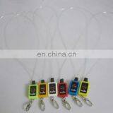 Assorted PU Led Lanyard Glow in the Dark Switch at Front (5 Flashing Modes, RoHS Approval)