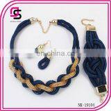 New Arrival Style Short Necklace Earring Bracelet Jewelry Set 2014 thumbnail-1