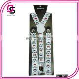 2014 Fashion suspender,nerd suspender,printed pattern suspender