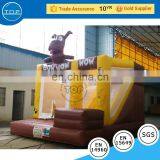 TOP INFLATABLES Multifunctional Baby Chair Princess Bouncer Castle Water Slide Material thumbnail-2