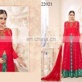 Georgette Salwar Suit thumbnail-5