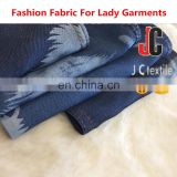 Tencel cotton feather printed japanese denim fabric