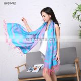 Alibaba supplier trade assurance order cashmere scarf lady summer shawl