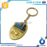 Personalized Decorate Thailand Key Chain Custom Logo Keychain Cast