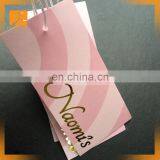 Gold Foil Elastic String Hang Tag thumbnail-2