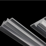 LED strip profile cover plastic /  linear transparent lens 2835 3030