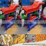 Small Household Motor Driven Dry Corn Peeler and Thresher Machine thumbnail-2