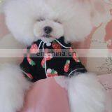Pet Dog Cat Pajamas Soft Pet Apparel Dog Cloth Strawberry Chicken Pattern Homewear Sleepwear Occident thumbnail-4