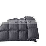 New Design Damask Jacquard Fabric GOOSE DOWN 300GSM Luxury Canadian Adult Bedding Duvet White Comforter