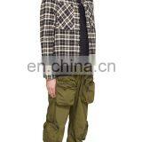 DiZNEW Wholesale Long Cargo Big Pocket Cotton Blank Pants Men thumbnail-5