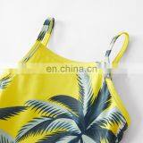 Summer Parent-Kids Swimwear Family Coconut Palm Print Hawaii Beach Swimsuit Unisex thumbnail-5