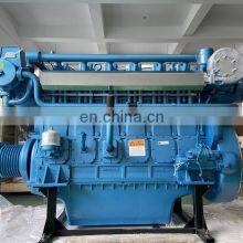 Высококачественный оригинальный дизельный судовой двигатель WHM6160 мощностью 164~360 кВт при 1000~1200 об/мин thumbnail-2