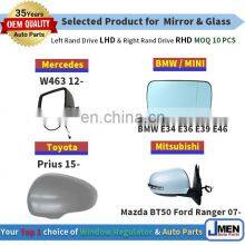 Jmen 1718100121 Mirror Glass for Mercedes Benz R230 R171 04-11 Wide Angle Left With Backing Plate thumbnail-3
