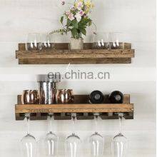 Hanging Make Solid Wood Wine Glass Rack thumbnail-2
