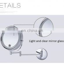 Factory Price 5x Magnifying Make Up Mirror With Led Light For Bathroom thumbnail-4