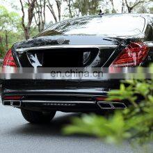 14-17 For Mercedes S Class W222 Modified S65 AMG Rear Lip Diffuser thumbnail-3