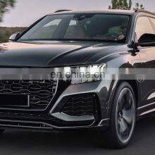 Q8 Honeycomb Grill Audi Q8 With Camera Holes ABS 2020 thumbnail-5