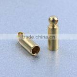 Manufacture Strong Jewelry Findings Brass Cord End