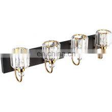 Crystal Bathroom Vanity Lights Over Mirror LED Modern Wall Lights Fixtures Stainless Steel Finish Mirror Front Light thumbnail-4