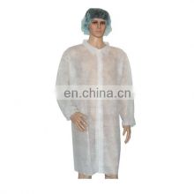 High Quality Cheap Disposable Lab Coat With buttons and pockets