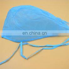 Medical Use Non Woven SMS+PP Doctor Cap With Ties for Hospital thumbnail-4