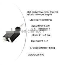 Front Rear Tailgate Door Control Central Actuator Motor Lock Solenoid 5 Pin For Citroen Peugeot thumbnail-3