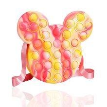 Children Pop It Handbag Silicone Push Pop Fidget Toy Coin Purse thumbnail-3