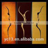 Beautiful Hand-painted House Decoration Abstract figure oil Painting PL-184