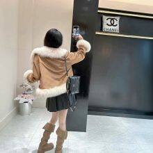 New Fox Fur Big Fur Collar Fur Integrated Fur Coat Women's Whole Leather Goose Down Inner Liner thumbnail-3