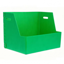 PP Stationery Box, PP Corrugated Document Organizer Box – Foldable & Moisture-Proof File Storage Solution thumbnail-4