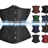 2015 Wholesale Hot Steampunk Sexy Leather Waist trimming Corset in China