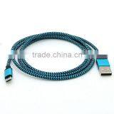 Good Quality 1M Length Phone Charger Nylon Usb Cable Micro thumbnail-4
