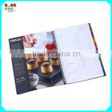 Hardcover Cook Book With New Design High Quality
