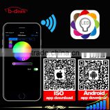 Color changing RGB wifi led remote control LED Magic Color application fit for IOS and Android