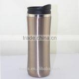 Double Wall Stainless Steel Auto Mug/travel Mugs With PP Lid thumbnail-2