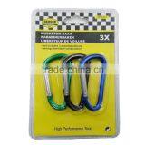 High Performance Safe Aluminium Metal Carabiner Hooks Keychains thumbnail-1