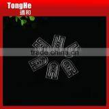 Transparent Color Square Plastic Shirt Clips thumbnail-2