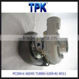 PC200-6 PC210-6 PC230-6 PC220-6 PC200LC-6 Engine Parts S6D95-6 TURBOCHARGER 6209-81-8311 thumbnail-2